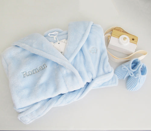 Personalised Child’s Hooded Dressing Gown