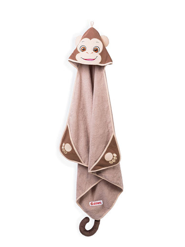 Personalised Children's Monkey Hooded Towel